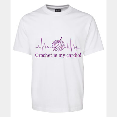 "Crochet is my Cardio" Tee Thumbnail