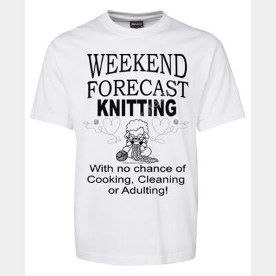 Weekend Forecast Knitting Tee  Thumbnail
